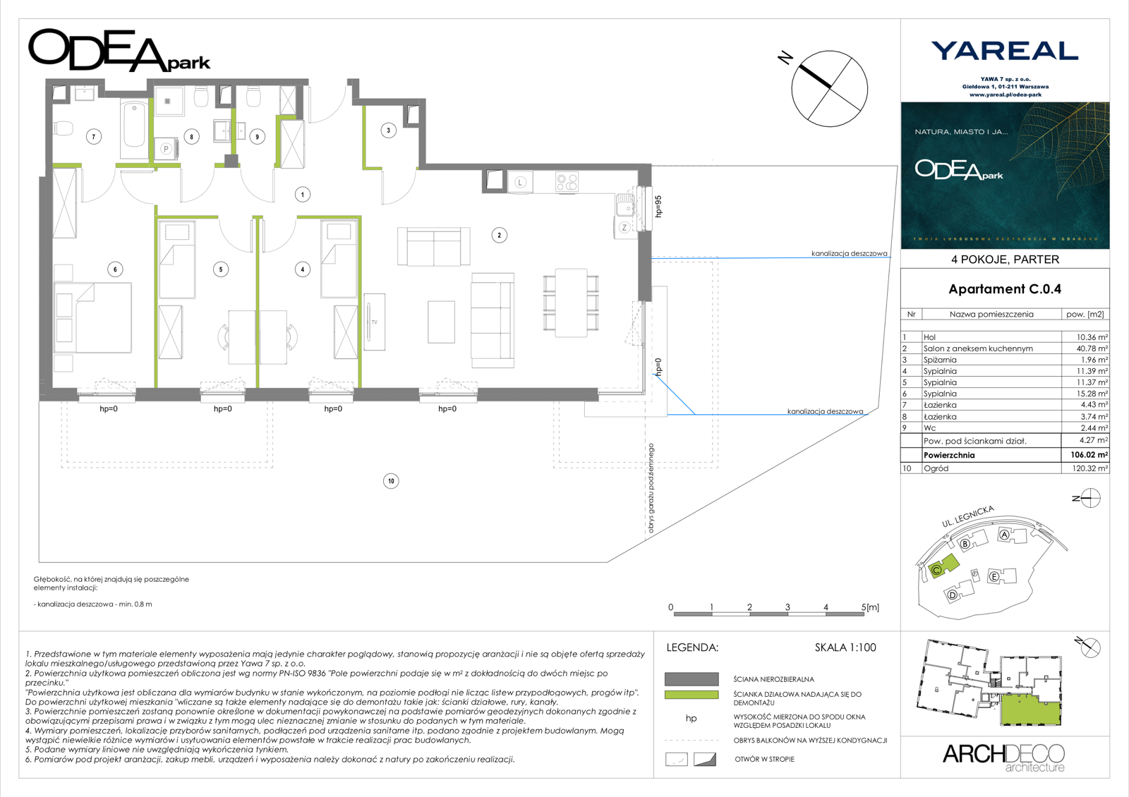 Plan apartamentu C.0.4