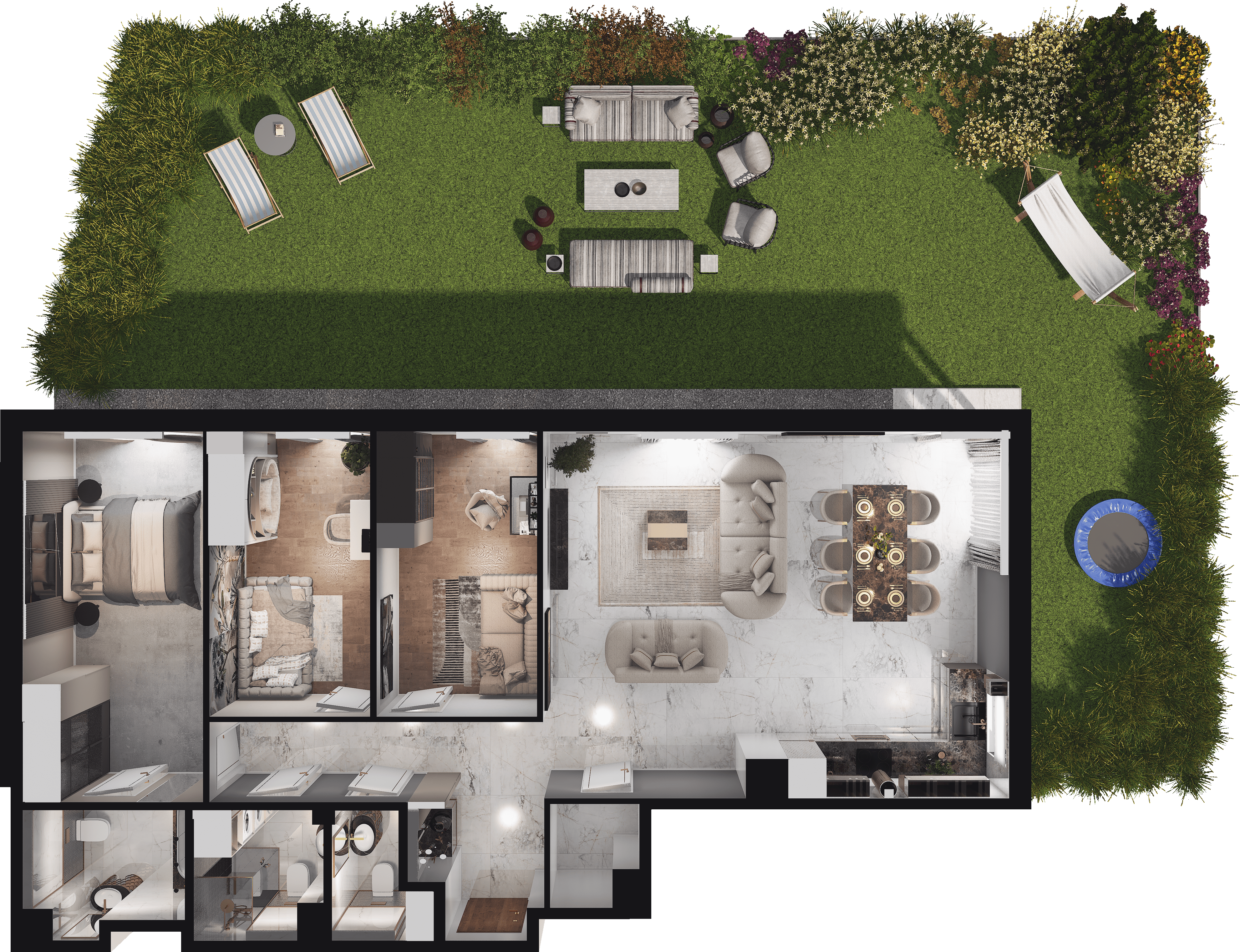 Apartament E.0.5 — wizualizacja