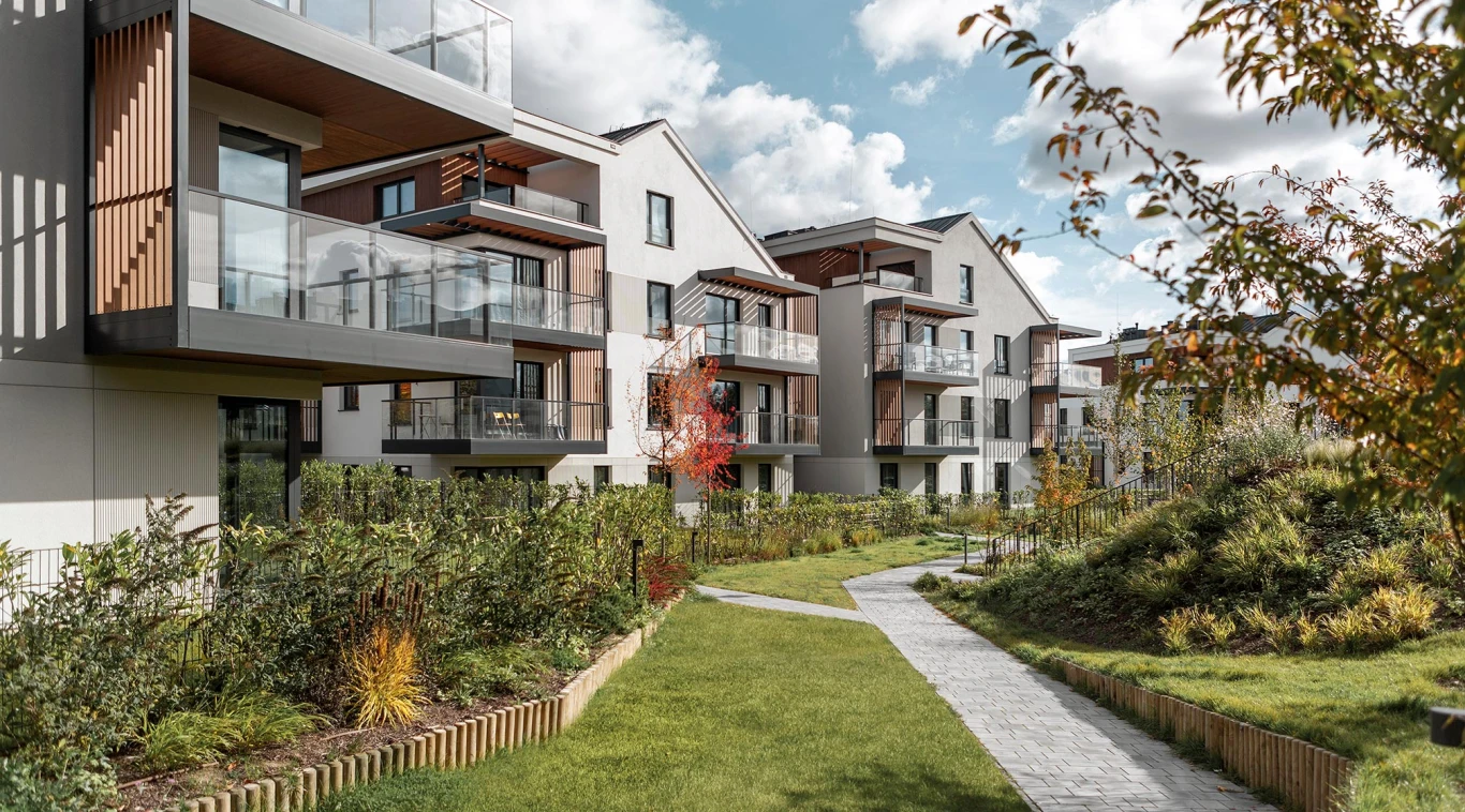 Osiedle z ogródkiem Odea Park, Gdańsk Siedlce