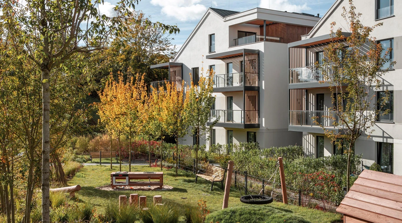 Przestrzeń wspólna Odea Park, Gdańsk Siedlce