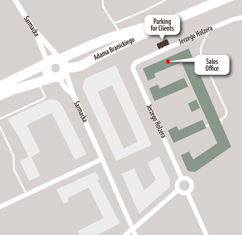 mapa dojazdu do parkingu