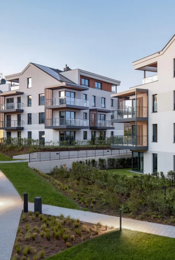 Osiedle Odea Park w Gdańsku doskonałe oświetlenie 