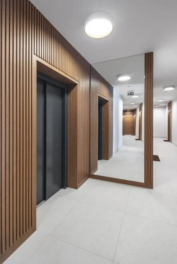 Nowoczesna klatka schodowa Odea Park Gdańsk